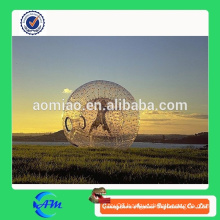 Inflatable rock climbing wall hamster ball giant human hamster ball for sale